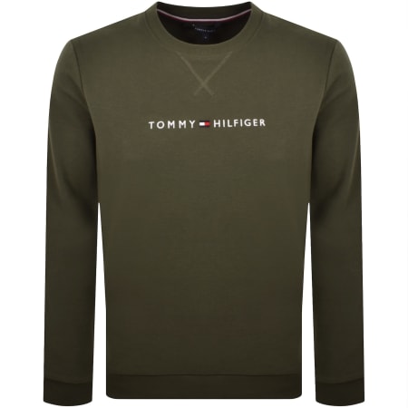 Product image for Tommy Hilfiger Track Top Sweatshirt Green