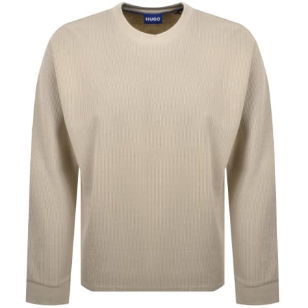 Product image for HUGO Blue Nuwolo Sweatshirt Beige
