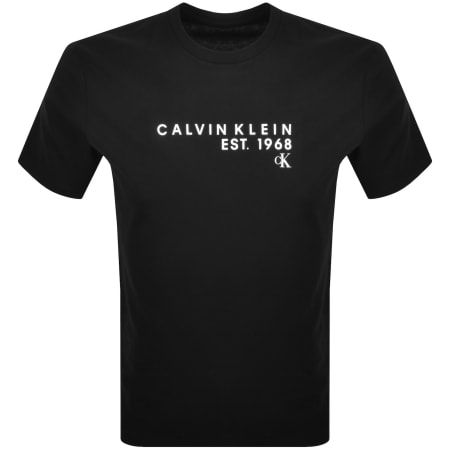 Product image for Calvin Klein Jeans Logo T Shirt Black
