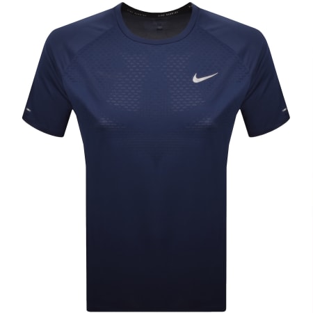Product image for Nike Running Dri Fit T Shirt Navy