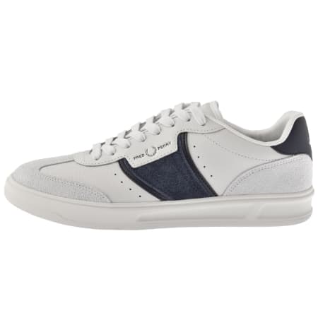 Product image for Fred Perry B4 Leather Trainers White