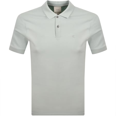 Product image for Calvin Klein Refined Pique Polo T Shirt Blue