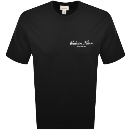 Product image for Calvin Klein Jeans Logo T Shirt Black