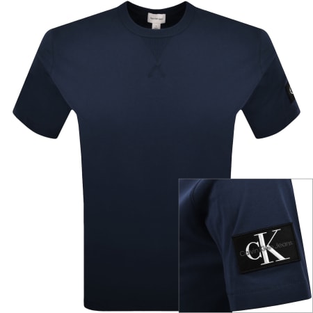 Product image for Calvin Klein Jeans Badge T Shirt Navy