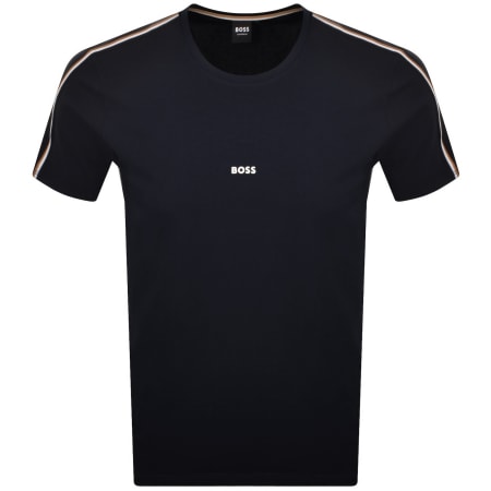 Product image for BOSS Unique T Shirt Dark Blue
