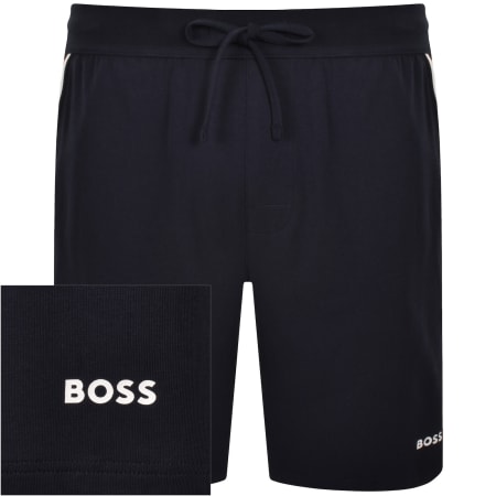 Product image for BOSS Unique Jersey Shorts Navy