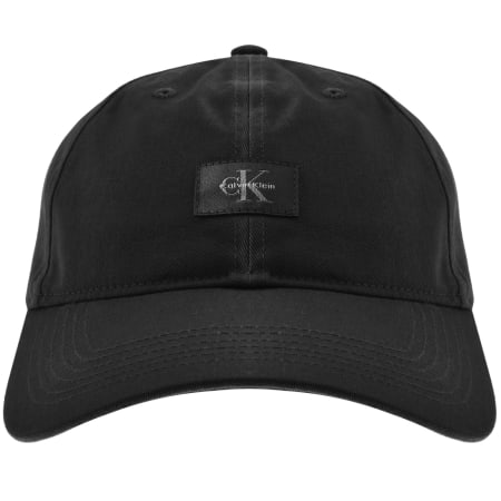 Product image for Calvin Klein Monologo Patch Cap Black