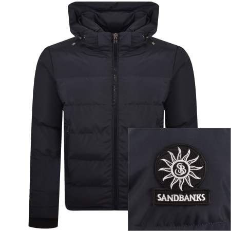 Product image for Sandbanks Puffer Jacket Navy