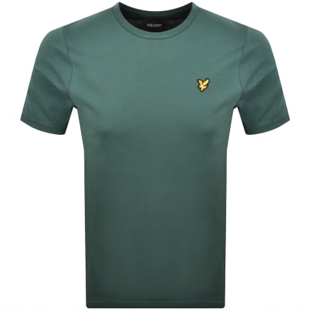 Product image for Lyle And Scott Crew Neck T Shirt Green