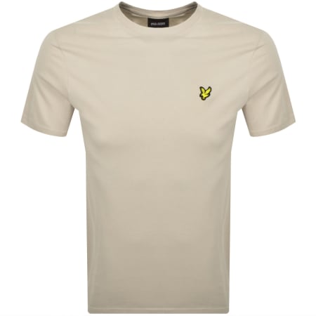 Product image for Lyle And Scott Crew Neck T Shirt Beige