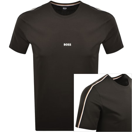 Product image for BOSS Unique T Shirt Dark Brown