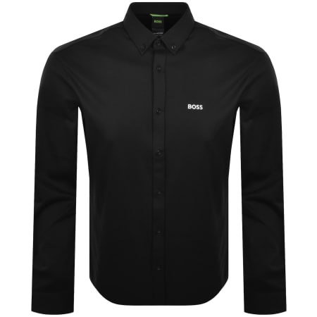 Product image for BOSS ST Motion Long Sleeve Shirt Black