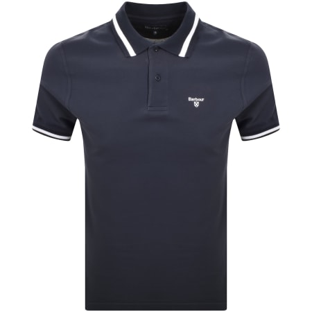 Product image for Barbour Ferrybridge Tailored Polo T Shirt Navy