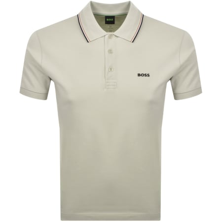 Product image for BOSS Birdie Paule Polo T Shirt Beige