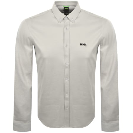 Product image for BOSS ST Motion Long Sleeve Shirt Beige