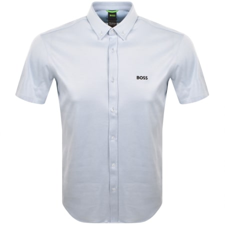 Product image for BOSS ST Motion Short Sleeve Shirt Blue