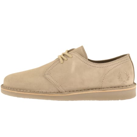 Product image for Fred Perry Linden Suede Shoes Brown