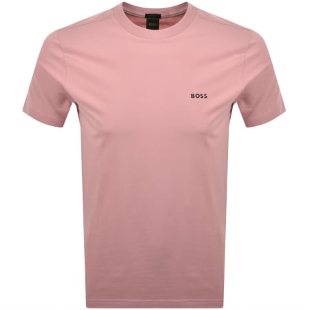 Product image for BOSS Tee T Shirt Medium Pink