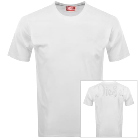 Product image for Diesel T Boxt V15 T Shirt White