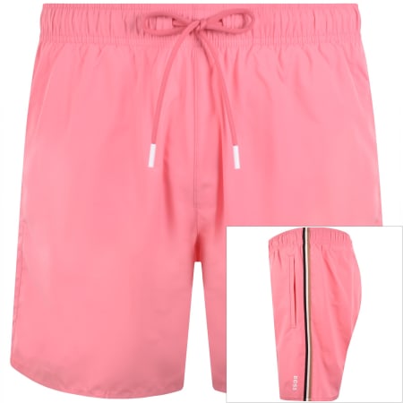 Product image for BOSS Iconic Swim Shorts Pink
