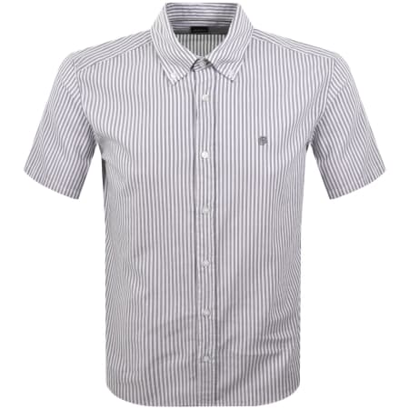 Product image for BOSS H Liam Striped Shirt Blue
