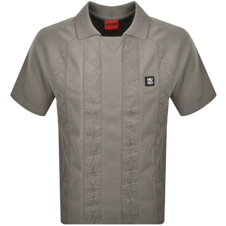 Product image for HUGO Dromos Polo T Shirt Brown