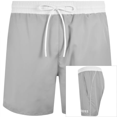Product image for BOSS Starfish Swim Shorts Grey