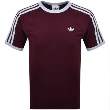 Product image for adidas Originals 3 Stripes T Shirt Maroon