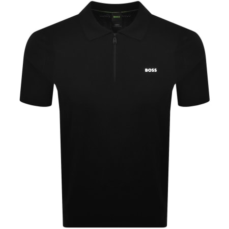 Product image for BOSS Ever X Knit Polo Jumper Back