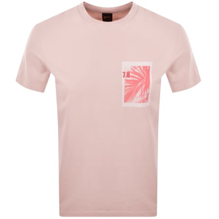 Product image for BOSS Te Board T Shirt Light Pink