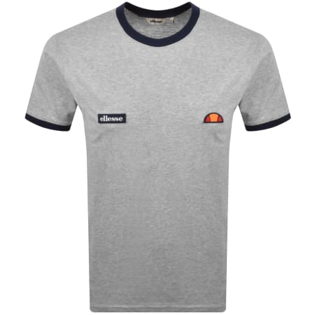 Product image for Ellesse Ringetto T Shirt Light Grey Marl