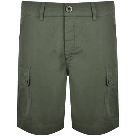 Product image for Pretty Green Bostall Cargo Shorts Dark Green