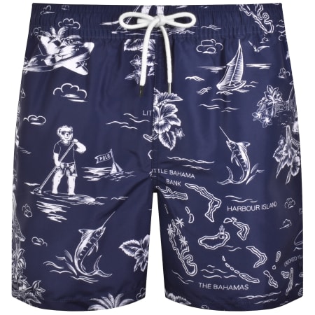 Product image for Ralph Lauren Traveller Swim Shorts Navy