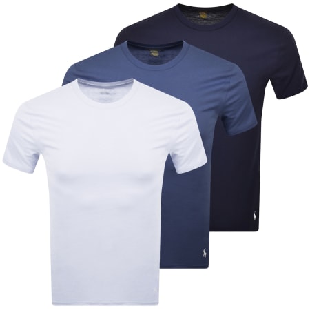 Product image for Ralph Lauren 3 Pack Short Sleeve T Shirts
