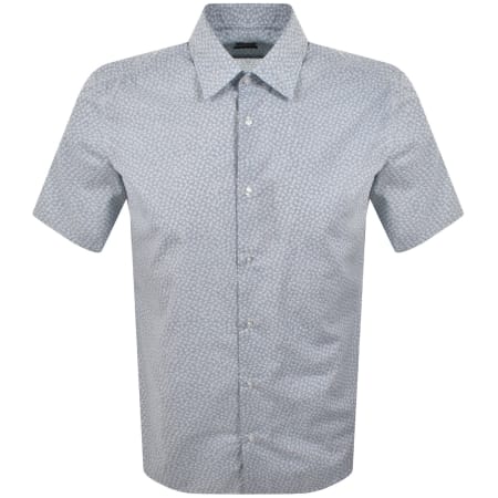 Product image for BOSS Rash 2 Patterned Shirt Blue