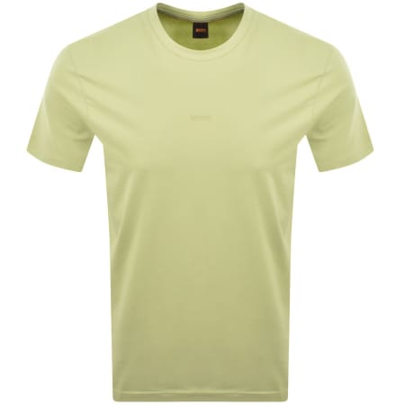 Product image for BOSS TChup Logo T Shirt Yellow