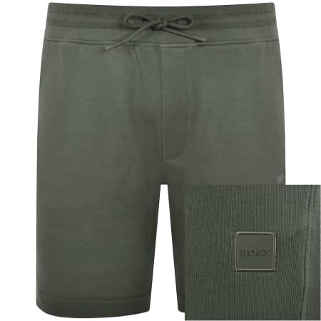 Product image for BOSS Sewalk Sweat Shorts Open Grey