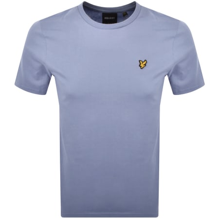 Product image for Lyle And Scott Crew Neck T Shirt Bubble Blue