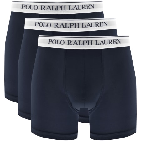 Product image for Ralph Lauren Underwear 3 Pack Boxer Briefs Navy