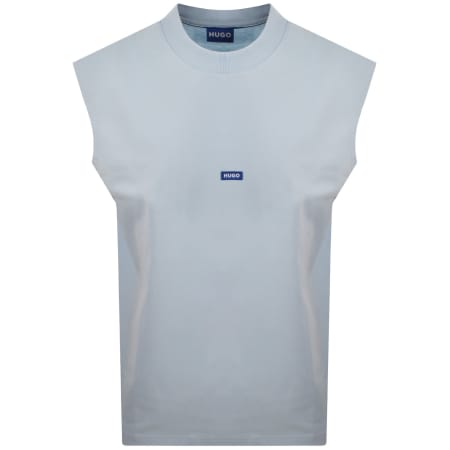 Product image for HUGO Blue Navertz Vest Open Blue