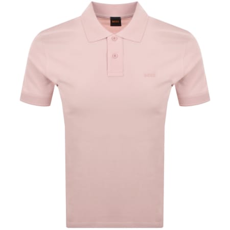 Product image for BOSS Prime Polo T Shirt Pink
