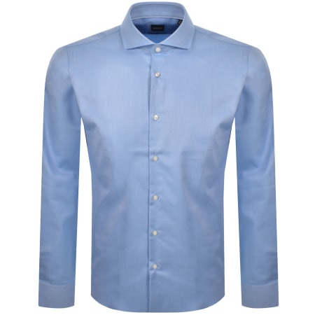 Product image for BOSS P Joe Long Sleeve Shirt Light Blue