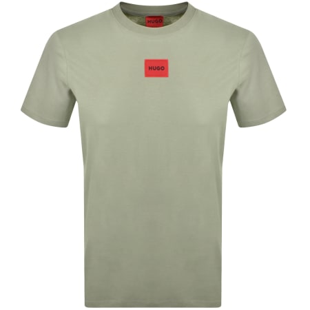 Product image for HUGO Diragolino212 T Shirt Light Green