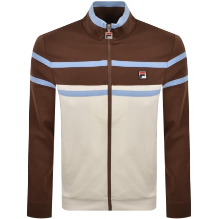 Product image for Fila Giovanni Zip Track Top Cream