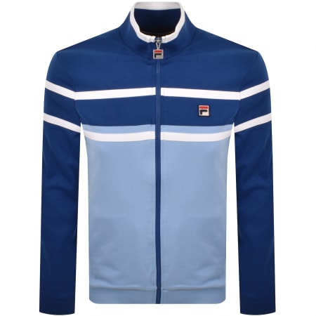 Product image for Fila Giovanni Zip Track Top Blue