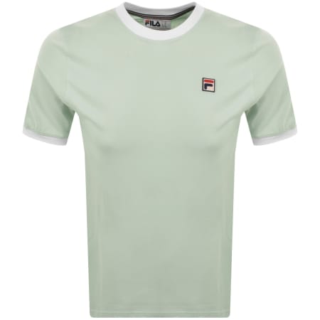 Product image for Fila Marconi Ringer T Shirt Surf Spray Green
