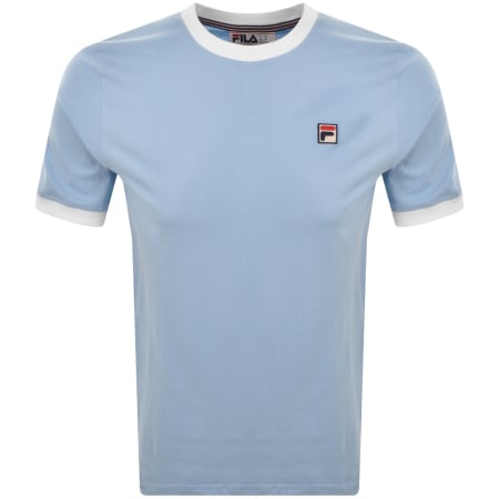 Product image for Fila Marconi Ringer T Shirt Frozen Fjord Blue
