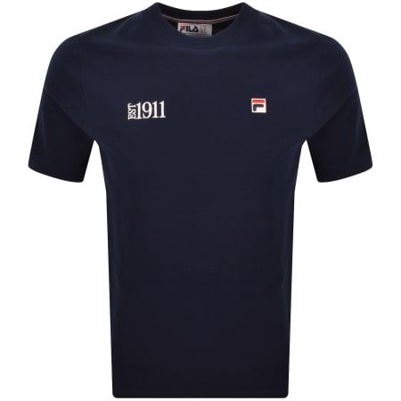 Product image for Fila Silvio Simple T Shirt Navy