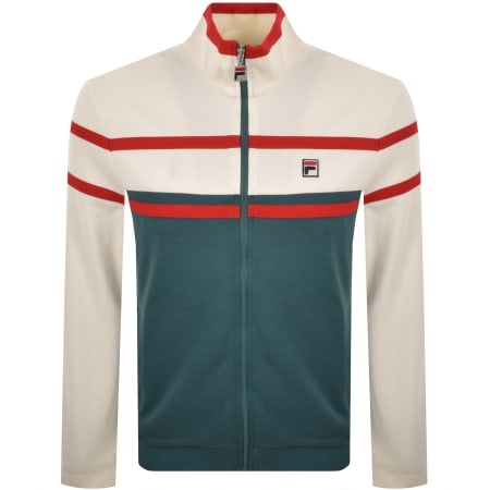 Product image for Fila Giovanni Zip Track Top Green