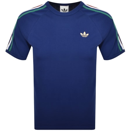 Product image for adidas Originals 3 Stripes T Shirt Blue